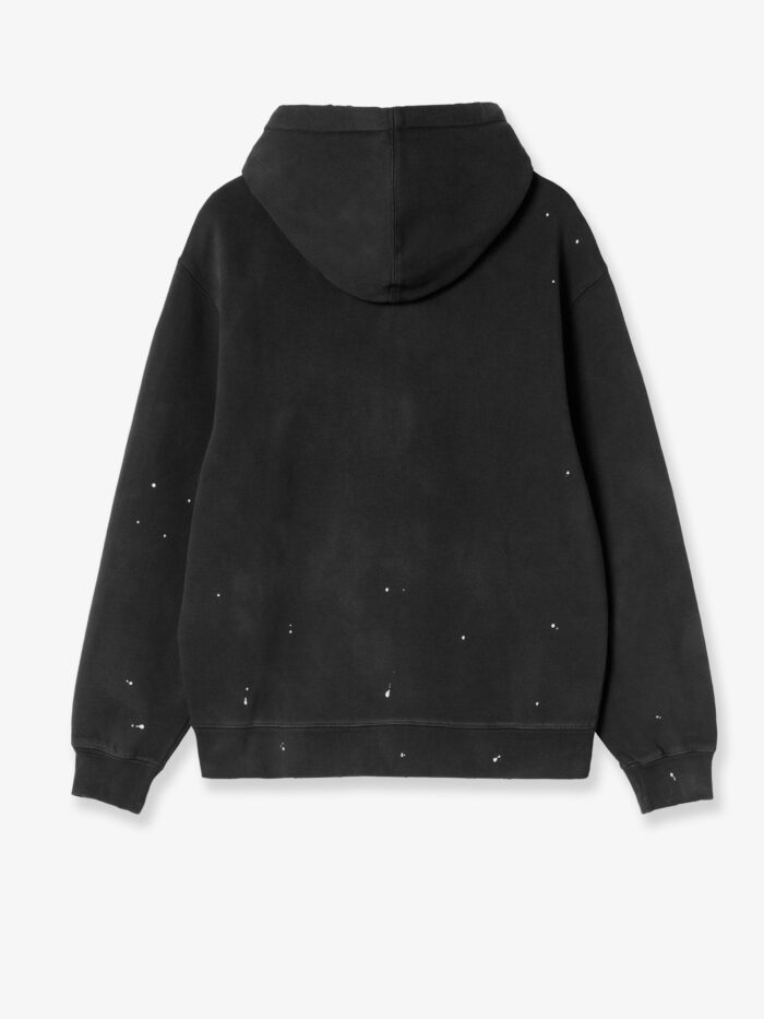 Carhartt Wip Hooded Painter Cotton Sweatshirt With Front Embroidered Logo
