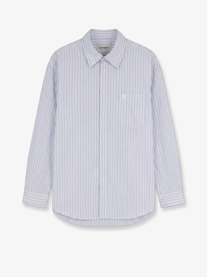 carhartt wip keene striped cotton shirt Carhartt Wip Keene Striped Cotton Shirt