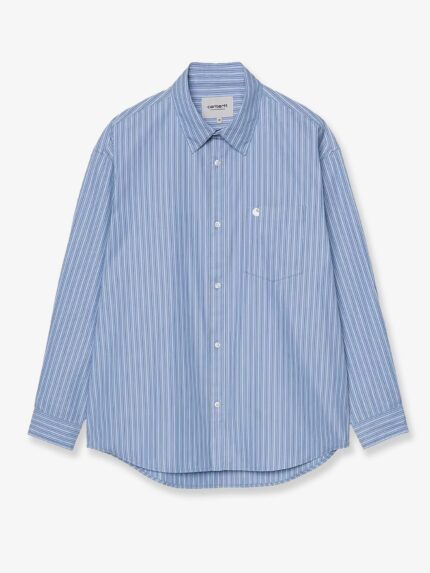 Carhartt Wip Keene Striped Cotton Shirt L/S