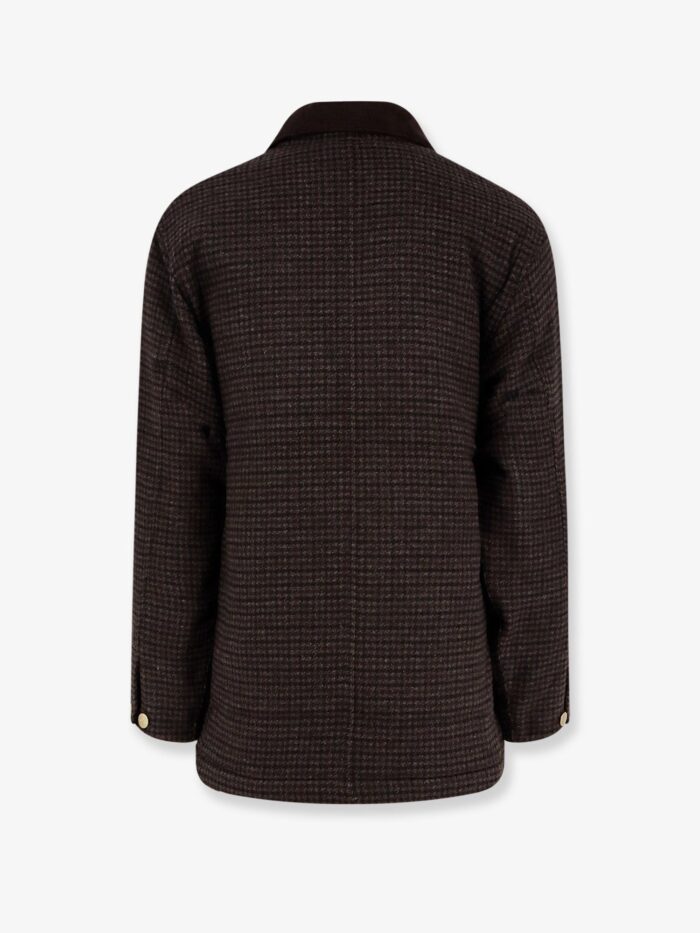 Carhartt Wip Lowis Jacket With Houndstooth Pattern