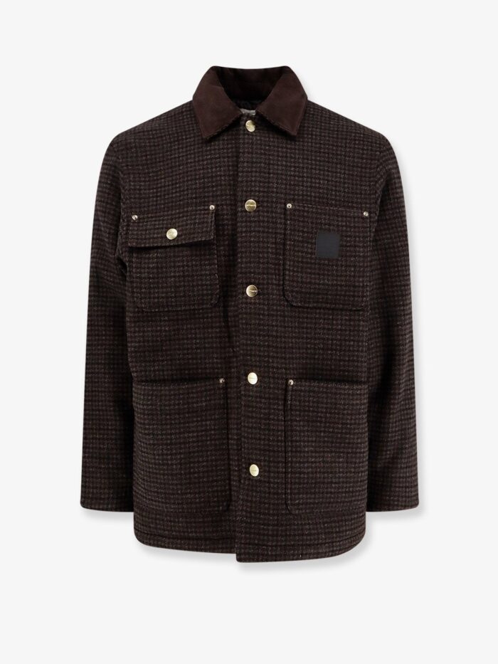 Carhartt Wip Lowis Jacket With Houndstooth Pattern