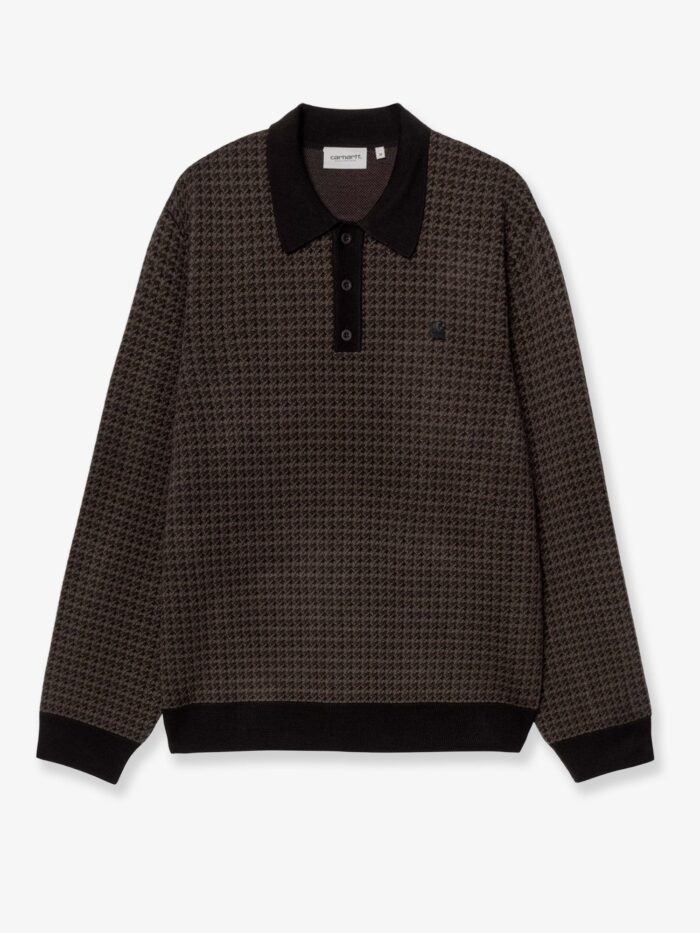 carhartt wip lowis polo sweater Carhartt Wip Lowis Polo Sweater