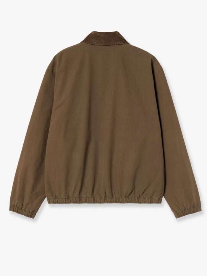 Carhartt Wip Madison Ripstop Cotton Jacket With Embroidered Logo On The Front