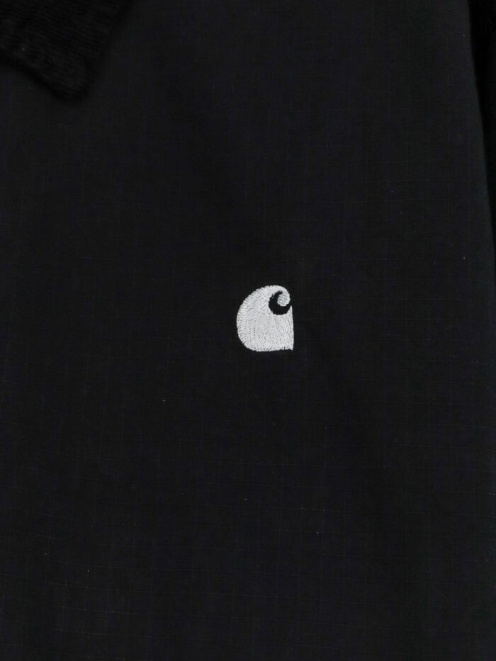 Carhartt Wip Madison Ripstop Cotton Jacket With Embroidered Logo On The Front