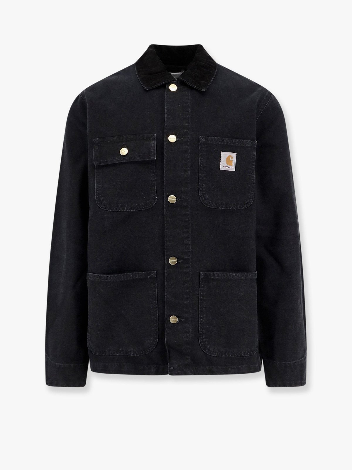 Carhartt Wip Michigan Denim Jacket With Corduroy Collar
