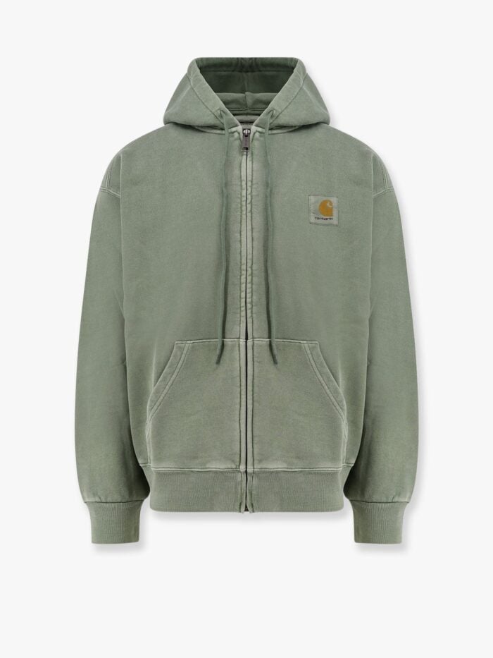 Carhartt Wip Nelson Cotton Sweatshirt With Logo Patch