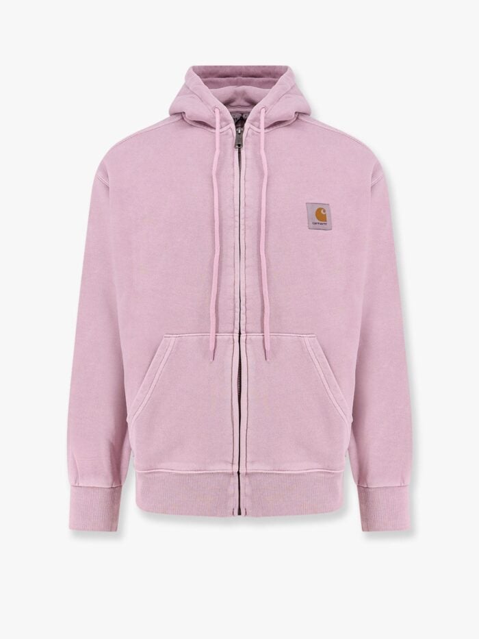 Carhartt Wip Nelson Cotton Sweatshirt With Logo Patch