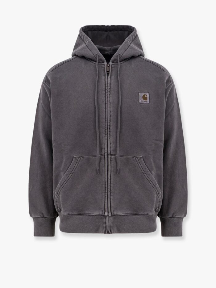 Carhartt Wip Nelson Cotton Sweatshirt With Logo Patch