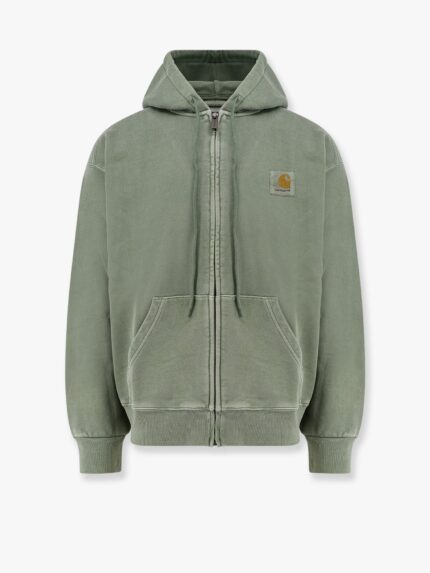 Carhartt Wip Nelson Cotton Sweatshirt With Logo Patch