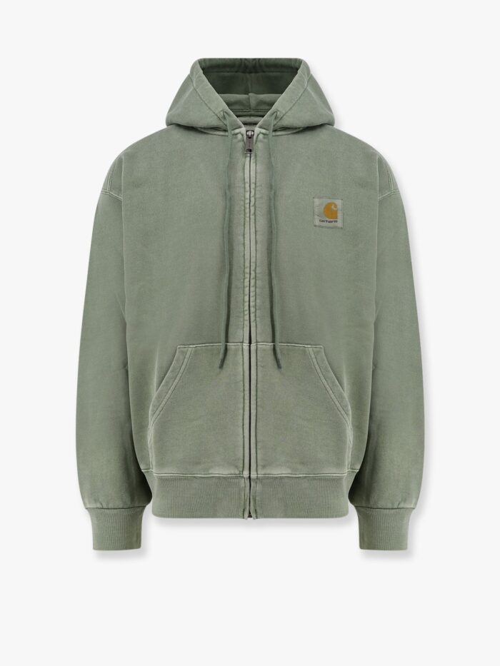 Carhartt Wip Nelson Cotton Sweatshirt With Logo Patch