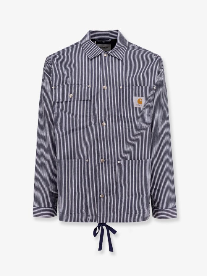 Carhartt Wip Notus Coach Striped Cotton Jacket