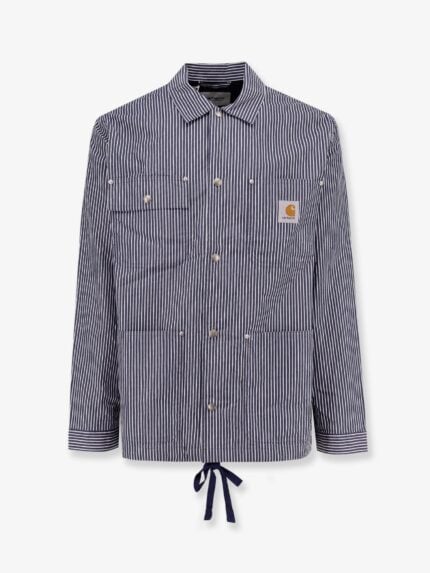 Carhartt Wip Notus Coach Striped Cotton Jacket