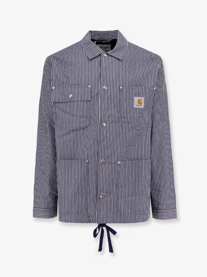 Carhartt Wip Notus Coach Striped Cotton Jacket