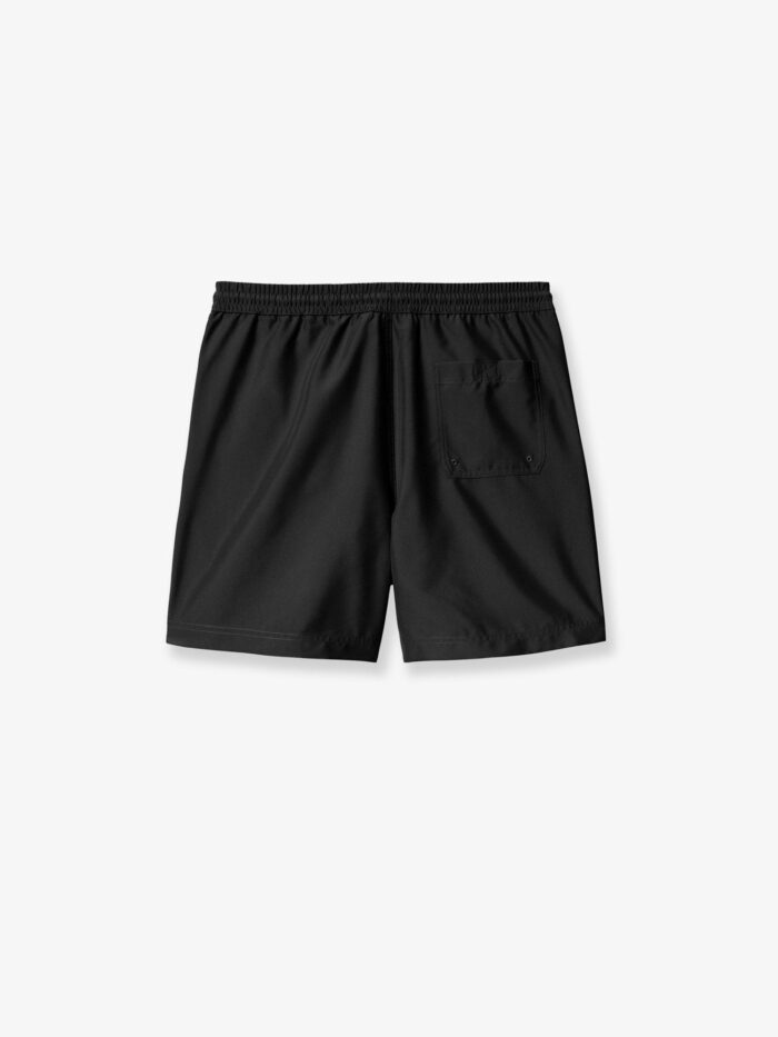 Carhartt Wip Nylon Swim Trunks With Contrasting Embroidered Logo