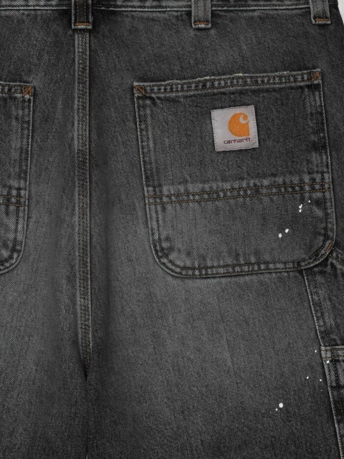 Carhartt Wip OG Single Knee Short In Black Denim