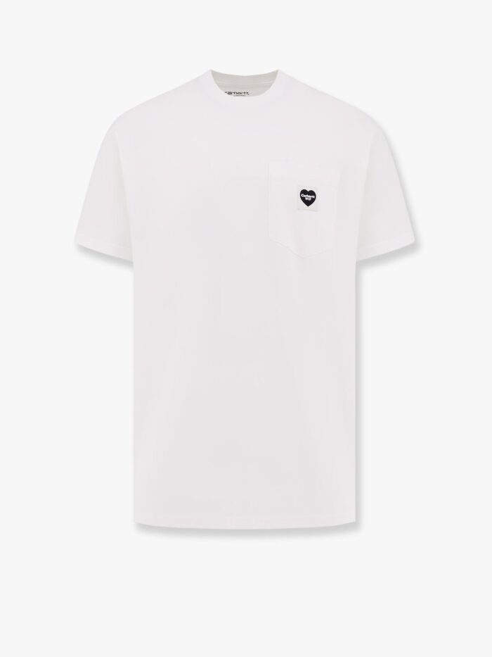 Carhartt Wip Organic Cotton T-shirt With Iconic Patch