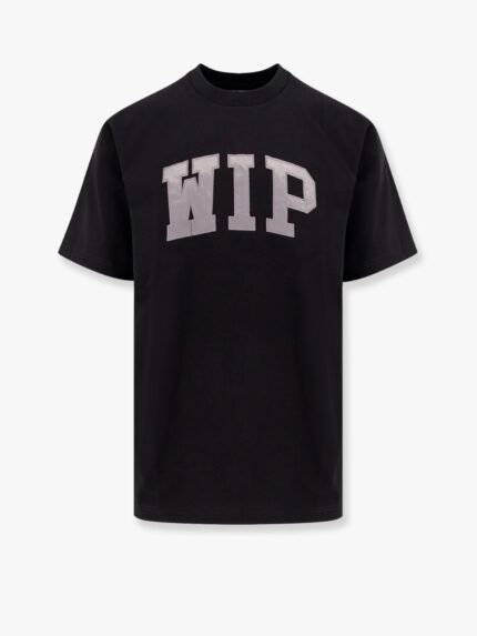 Carhartt Wip Organic Cotton T-shirt With Logo Embroidery On The Front
