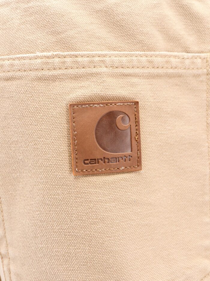 Carhartt Wip Organic Cotton Trouser With Back Logo Patch