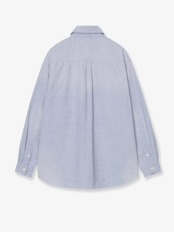Carhartt Wip Painter Cotton Shirt With Used Effect