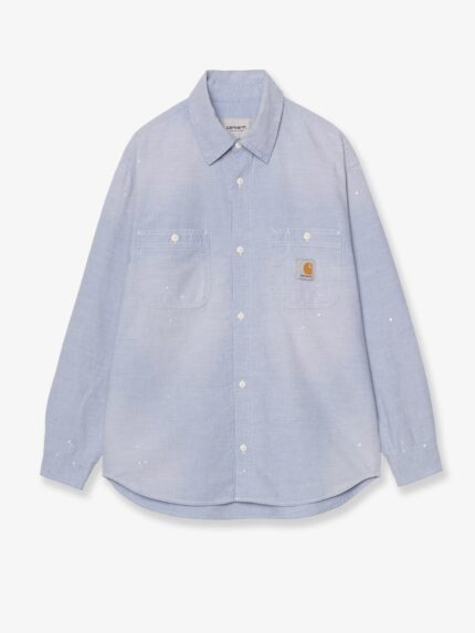 Carhartt Wip Painter Cotton Shirt With Used Effect