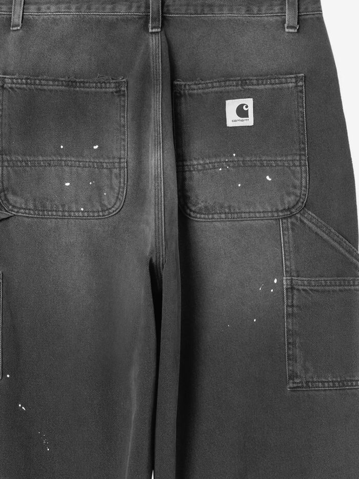Carhartt Wip Single Knee Black Denim Jeans