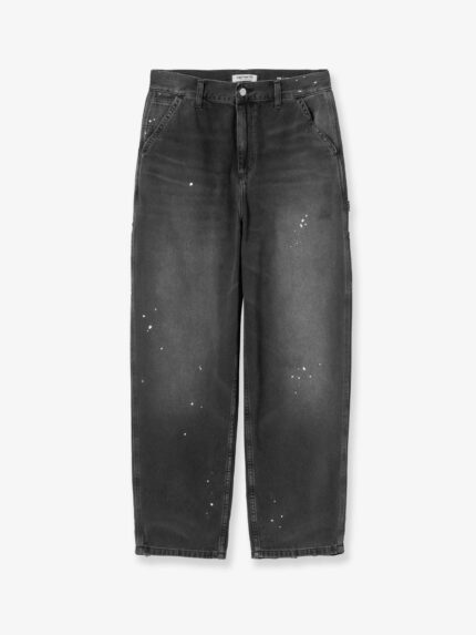 Carhartt Wip Single Knee Black Denim Jeans