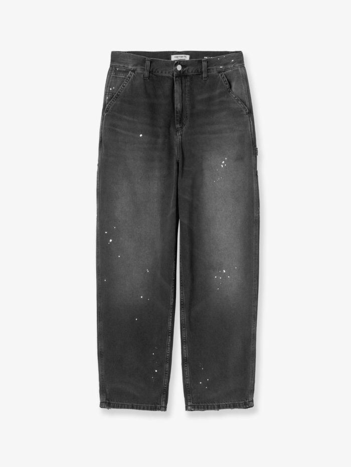 carhartt wip single knee black denim jeans Carhartt Wip Single Knee Black Denim Jeans