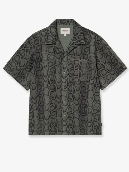 Carhartt Wip Snake Camouflage Cotton Shirt