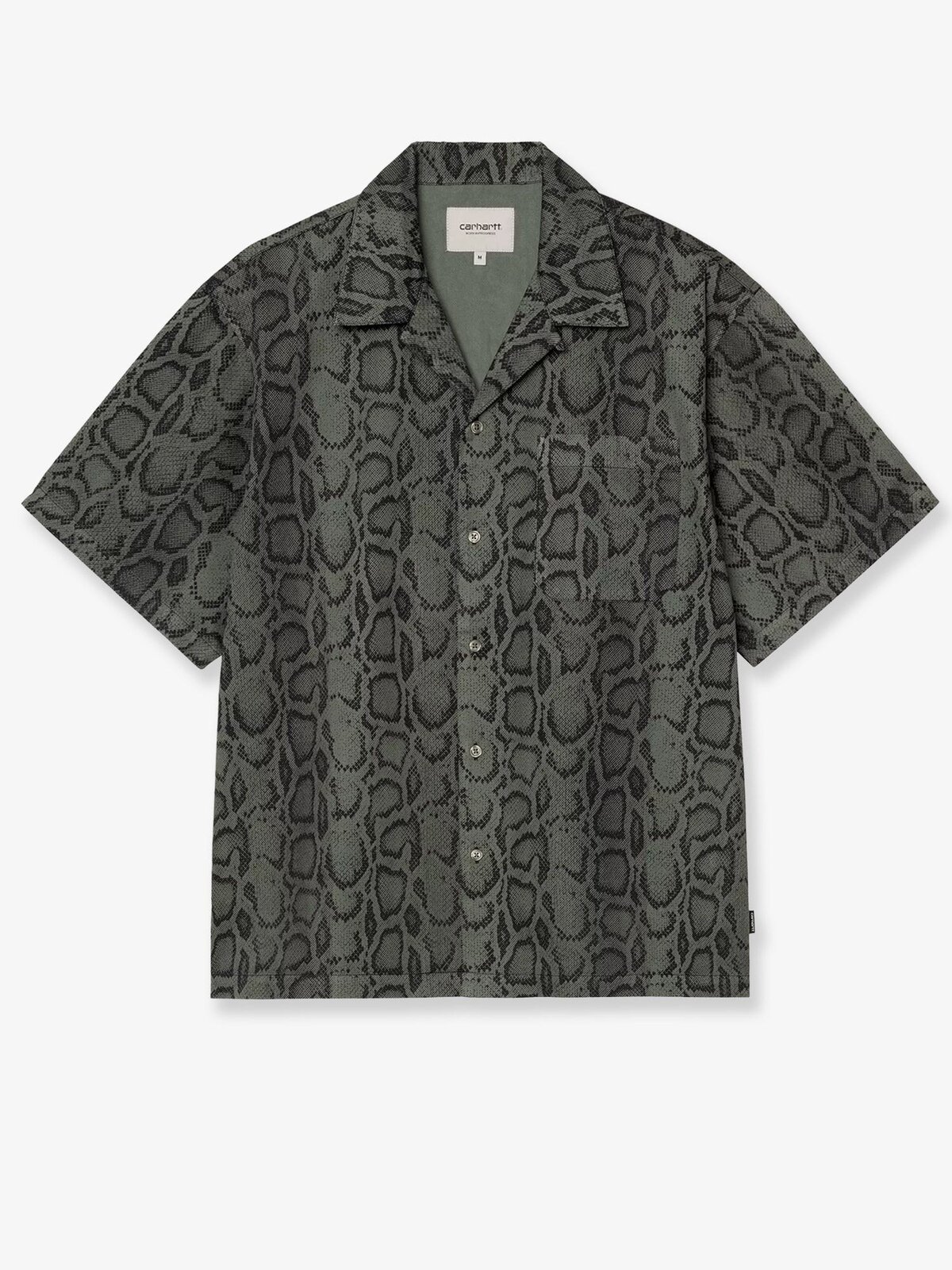 Carhartt Wip Snake Camouflage Cotton Shirt