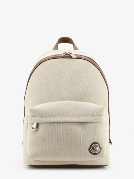 Carlo Canvas Backpack With Embossed Moncler Logo