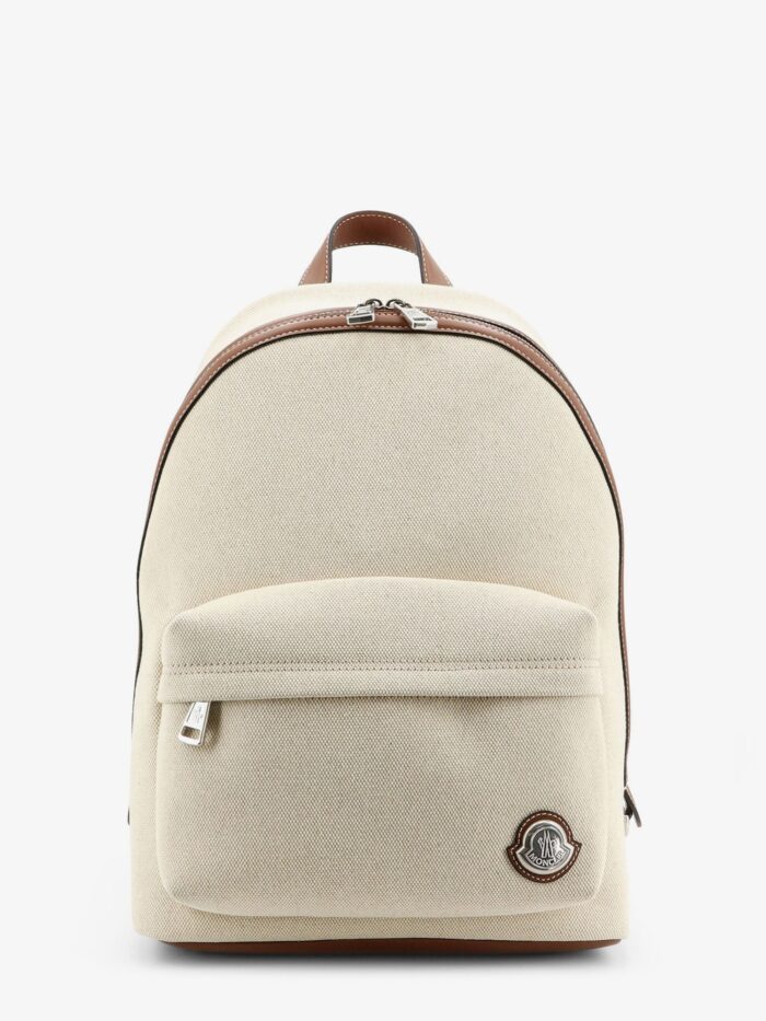 Carlo Canvas Backpack With Embossed Moncler Logo