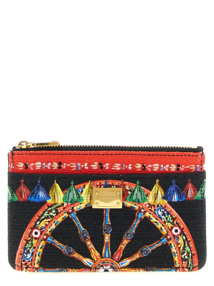 dolce & gabbana 'carretto' card holder Dolce & Gabbana 'Carretto' Card Holder