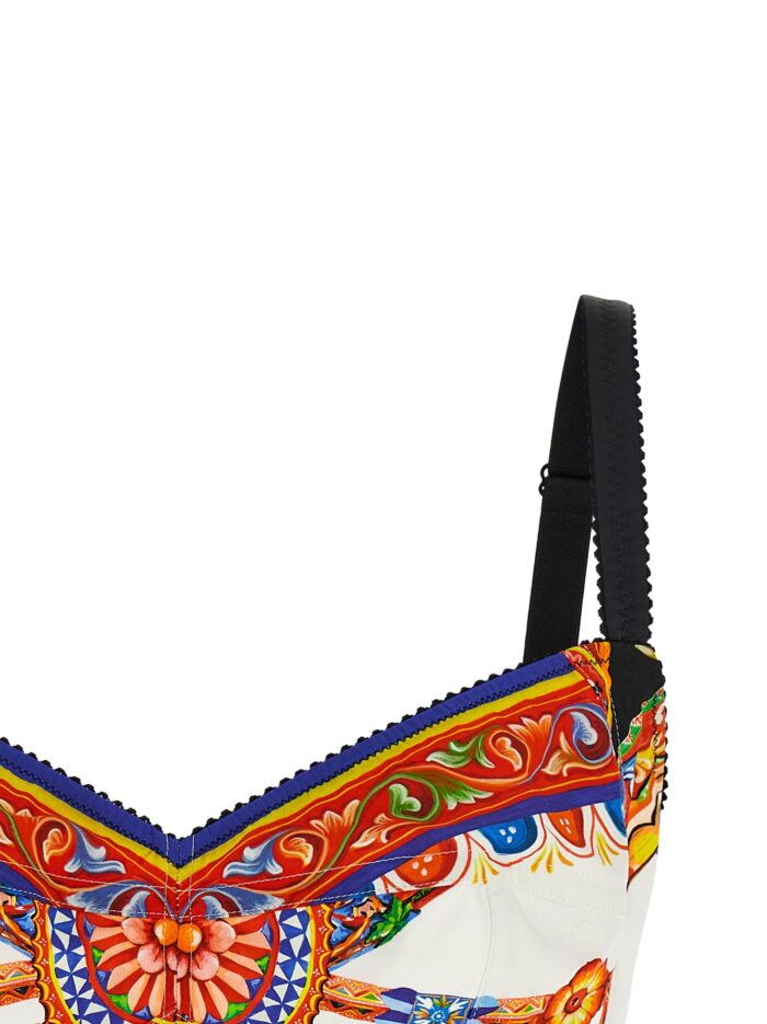 Dolce & Gabbana 'Carretto' Crop Top