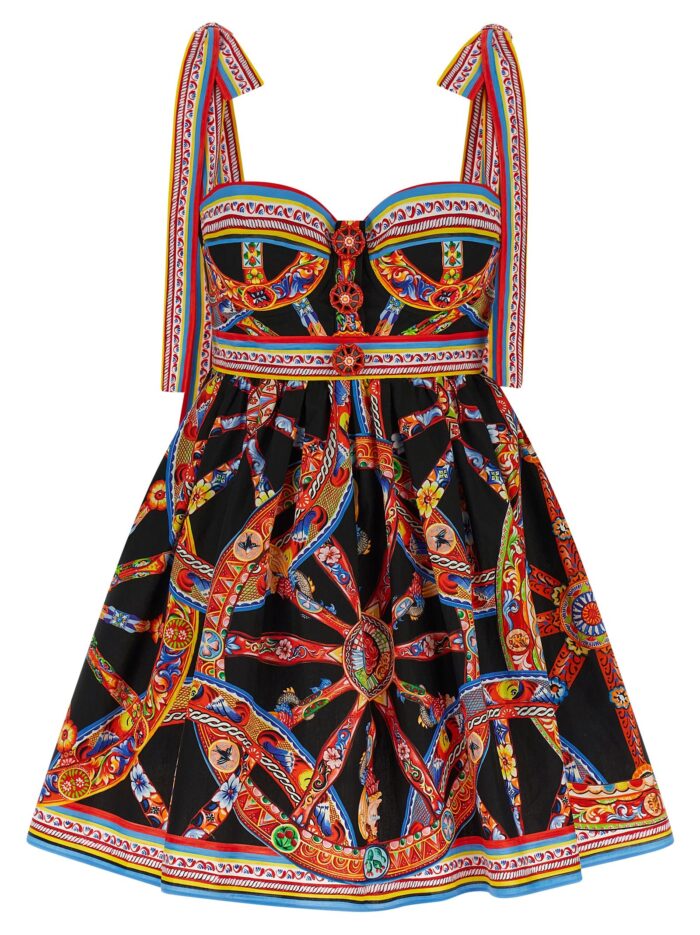 dolce & gabbana 'carretto' dress Dolce & Gabbana 'Carretto' Dress