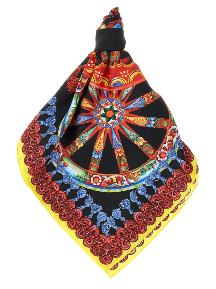 dolce & gabbana 'carretto' scarf Dolce & Gabbana 'Carretto' Scarf