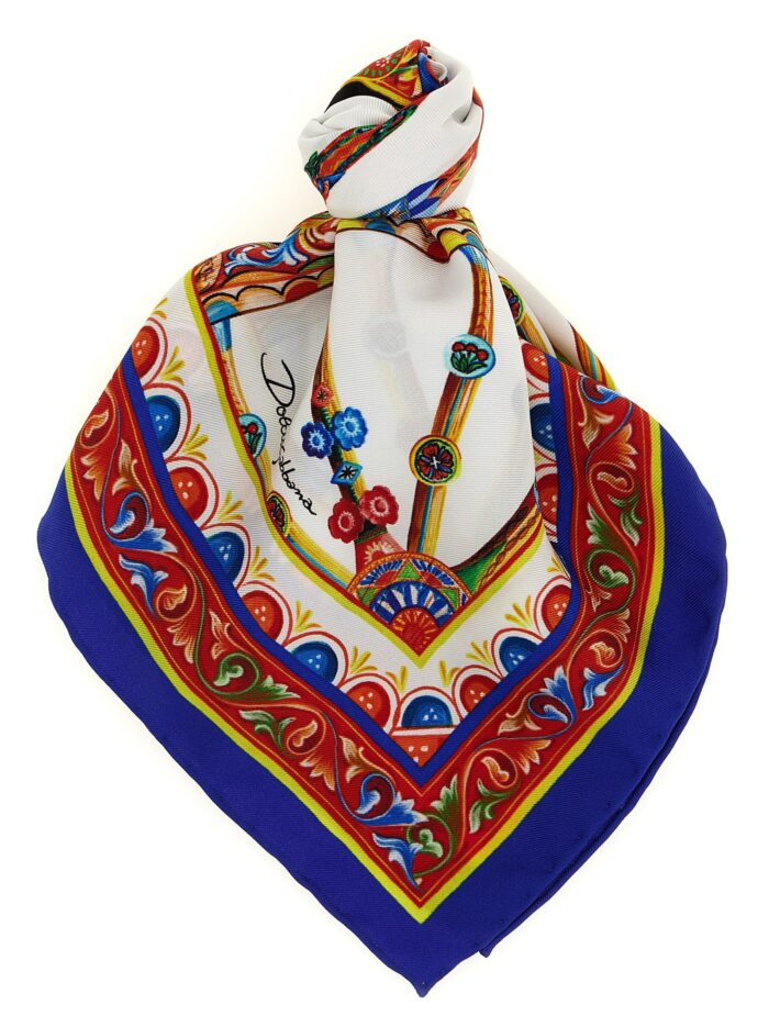 dolce & gabbana 'carretto' scarf Dolce & Gabbana 'Carretto' Scarf