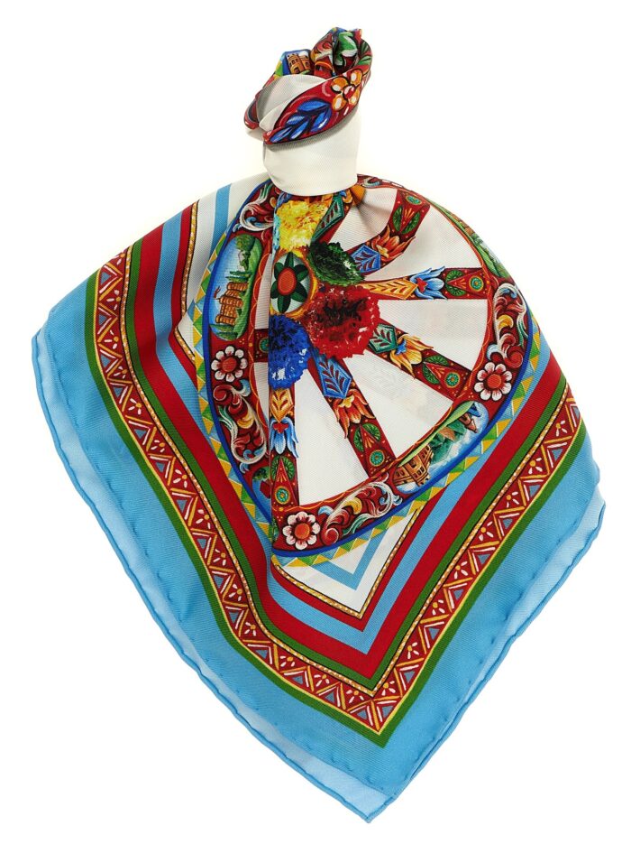 dolce & gabbana 'carretto' scarf Dolce & Gabbana 'Carretto' Scarf