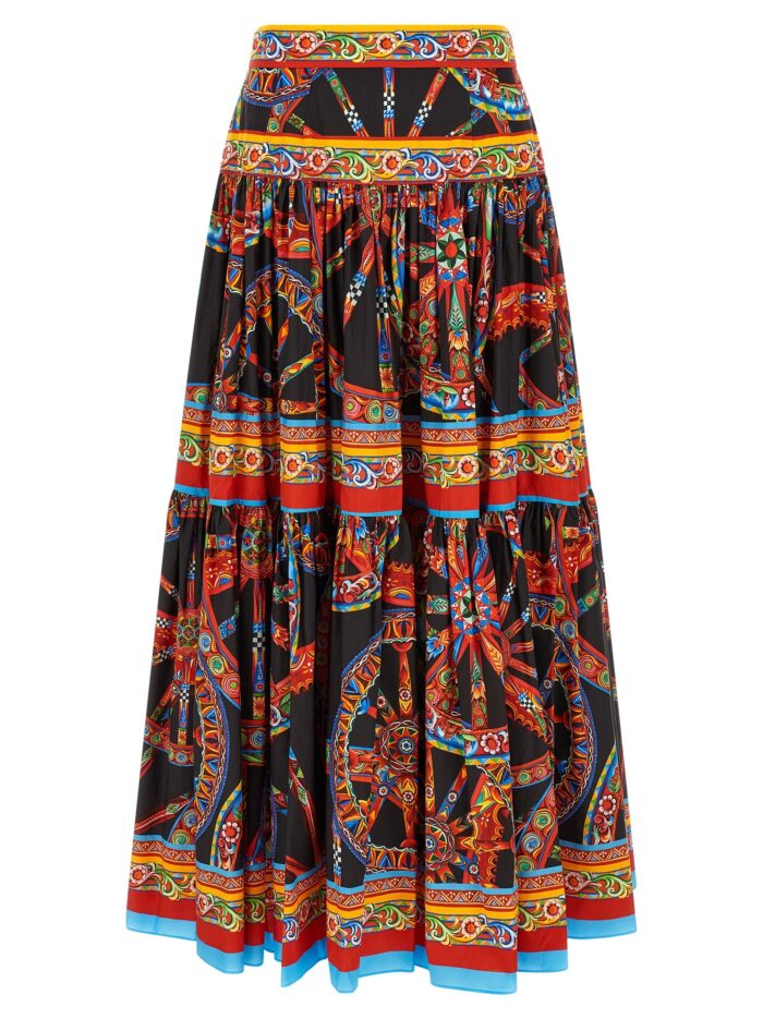 dolce & gabbana 'carretto' skirt Dolce & Gabbana 'Carretto' Skirt