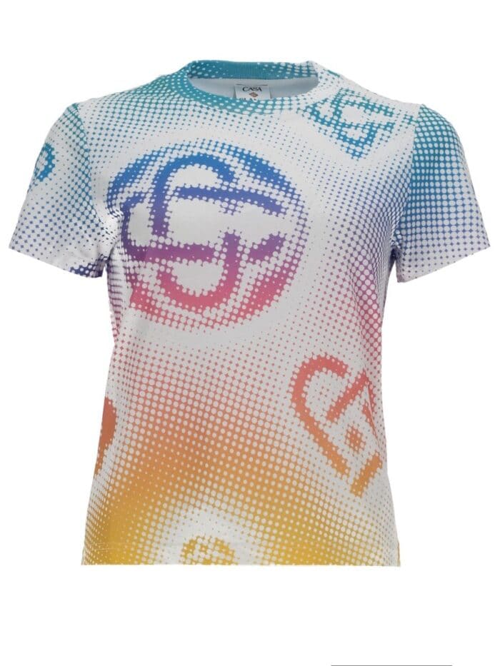 CASABLANCA "AIRBRUSH SMILEY" T-SHIRT