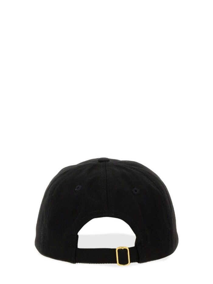 CASABLANCA BASEBALL HAT WITH LOGO PATCH