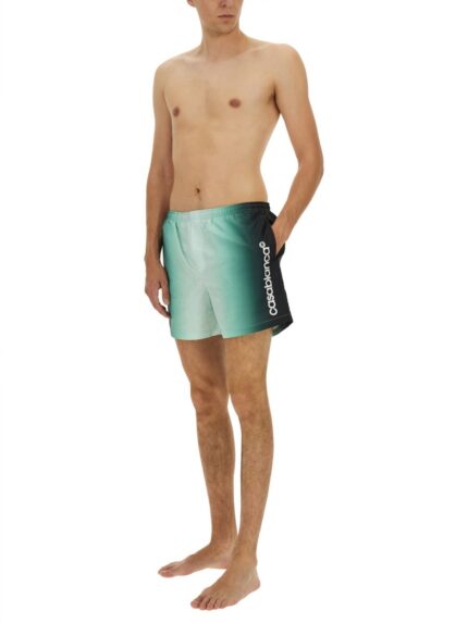 CASABLANCA BOXER SWIMSUIT