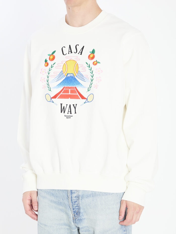 Casablanca Casa Way Mountain sweatshirt