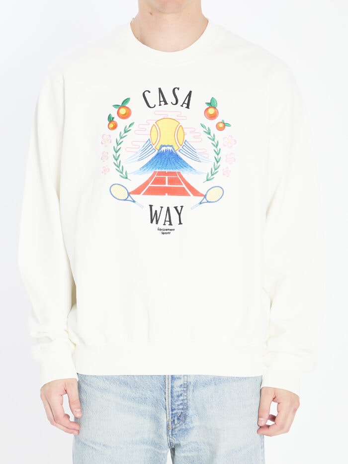 Casablanca Casa Way Mountain sweatshirt