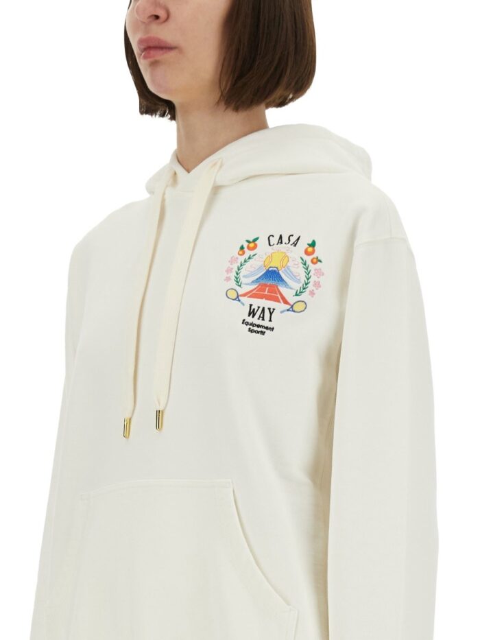 CASABLANCA "CASAWAY MOUNTAIN" SWEATSHIRT