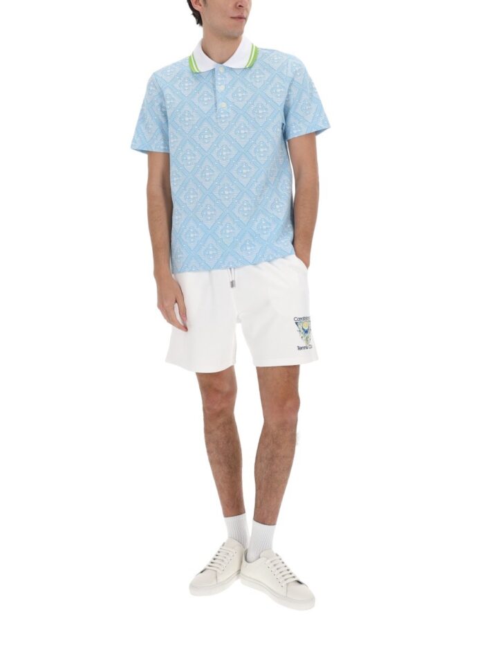 CASABLANCA COTTON POLO SHIRT