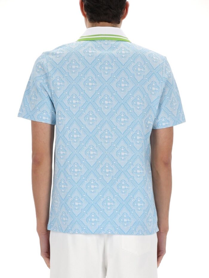 CASABLANCA COTTON POLO SHIRT