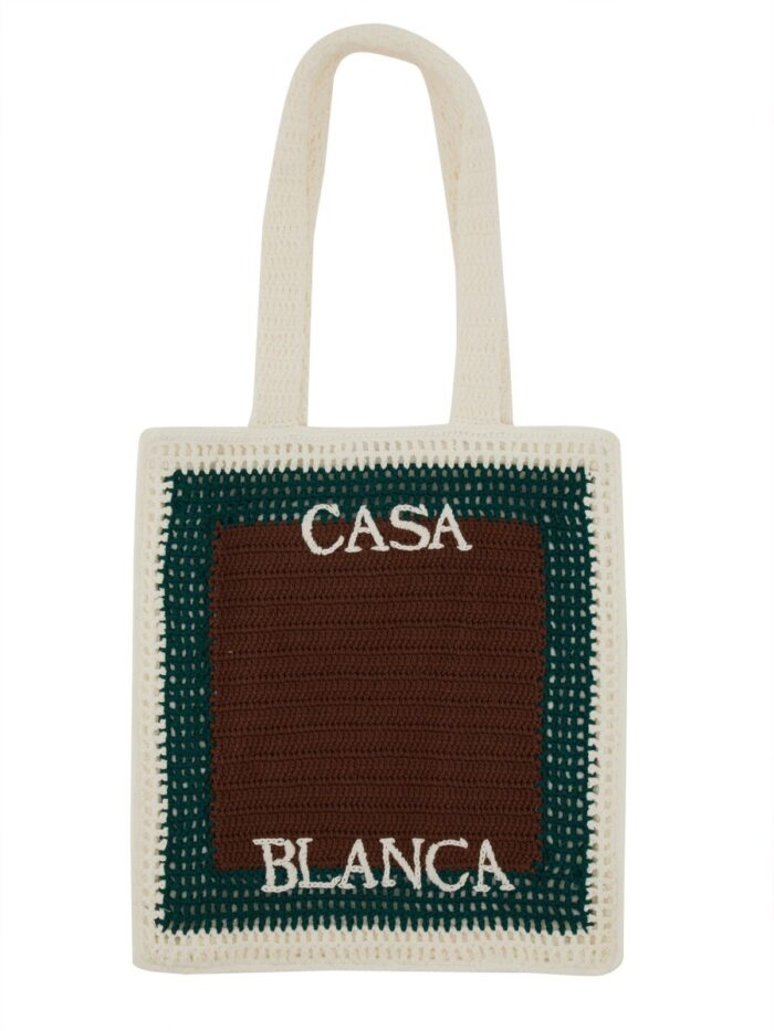 CASABLANCA CROCHET BAG