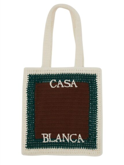 CASABLANCA CROCHET BAG
