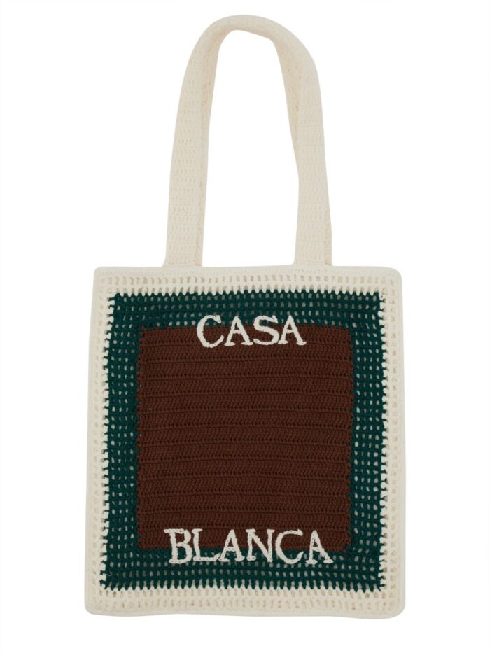 CASABLANCA CROCHET BAG