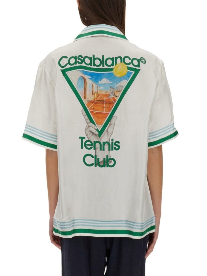 CASABLANCA CUBAN COLLAR SHIRT